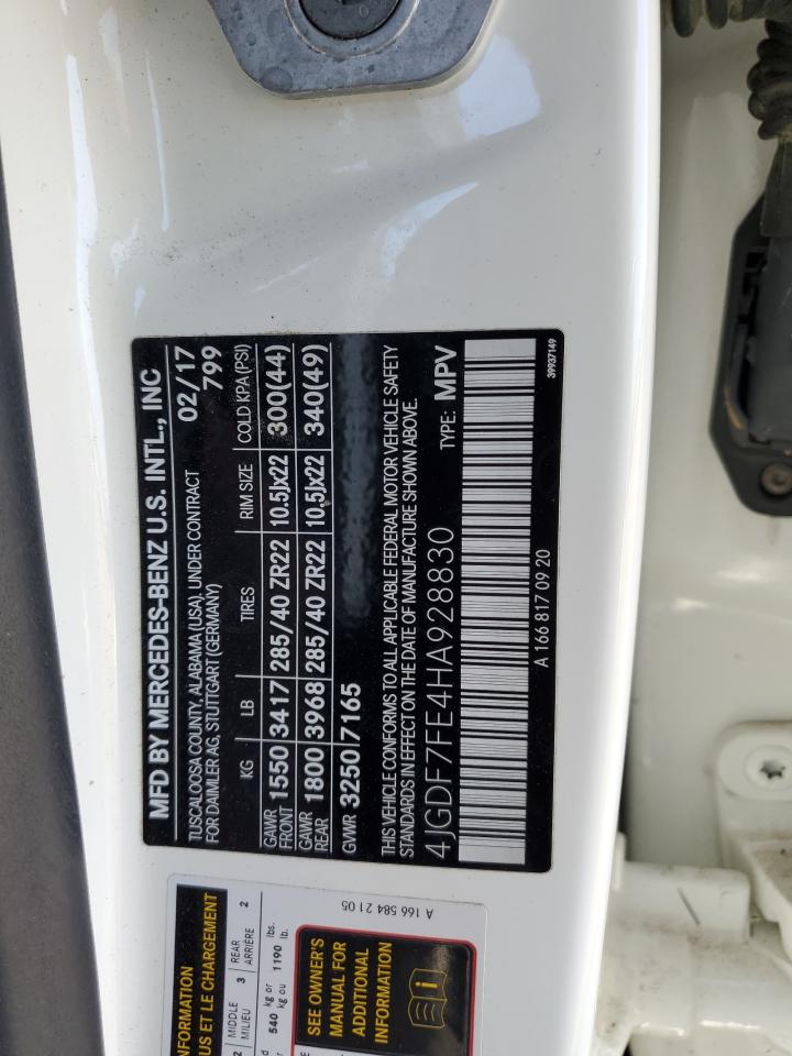 MERCEDES-BENZ GLS-CLASS 63 AMG 4MATIC