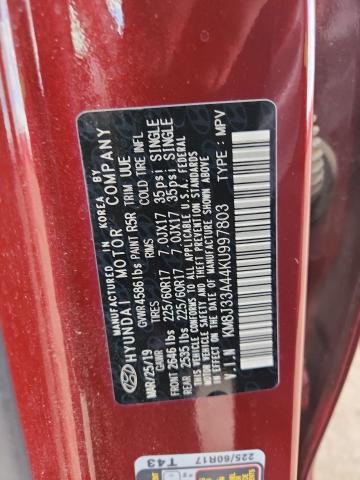 2019 HYUNDAI TUCSON LIM #3285744653