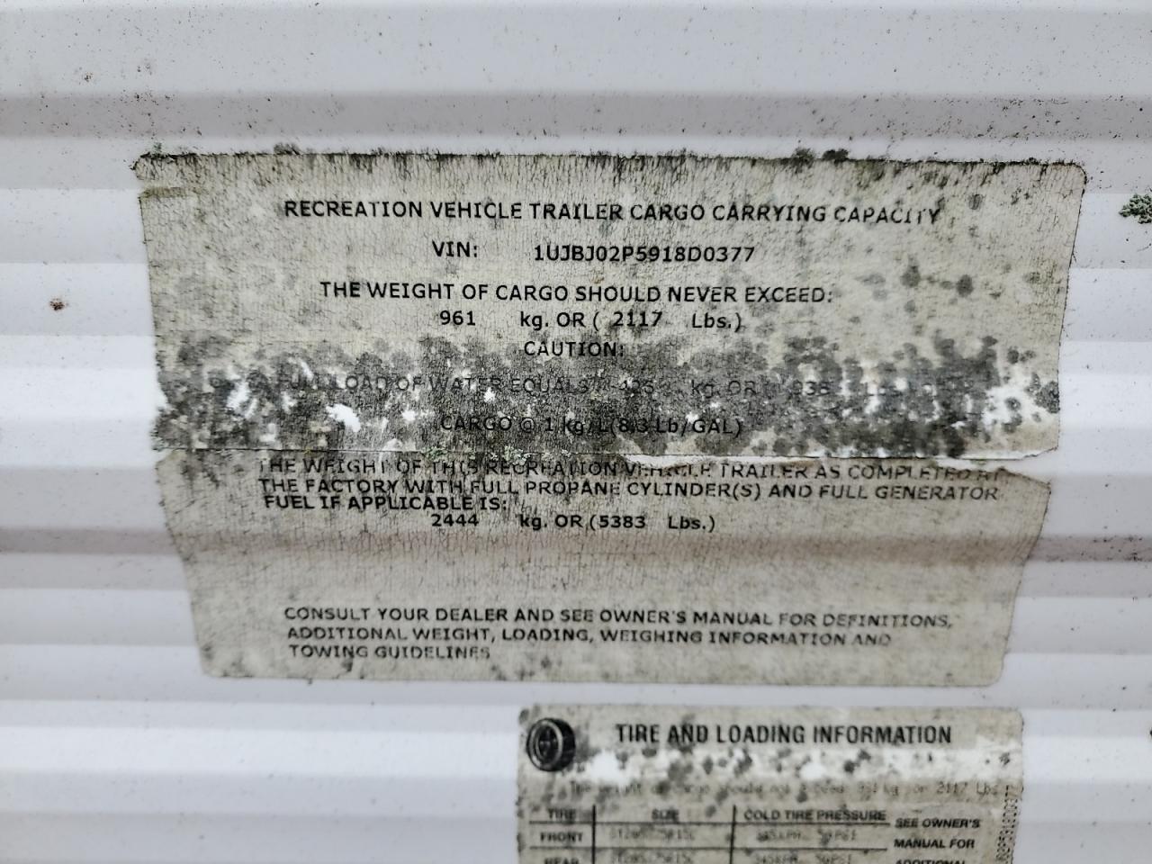 Lot #3297070496 2009 JAYCO JAYFLIGHT