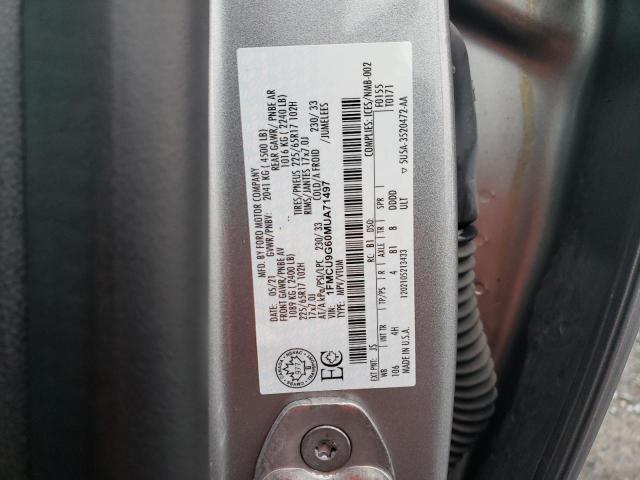 2021 FORD ESCAPE SE - 1FMCU9G60MUA71497