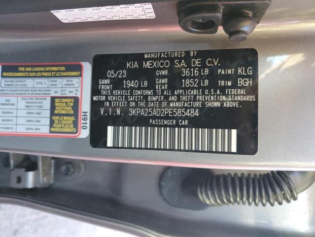 2023 KIA RIO S 3KPA25AD2PE585484