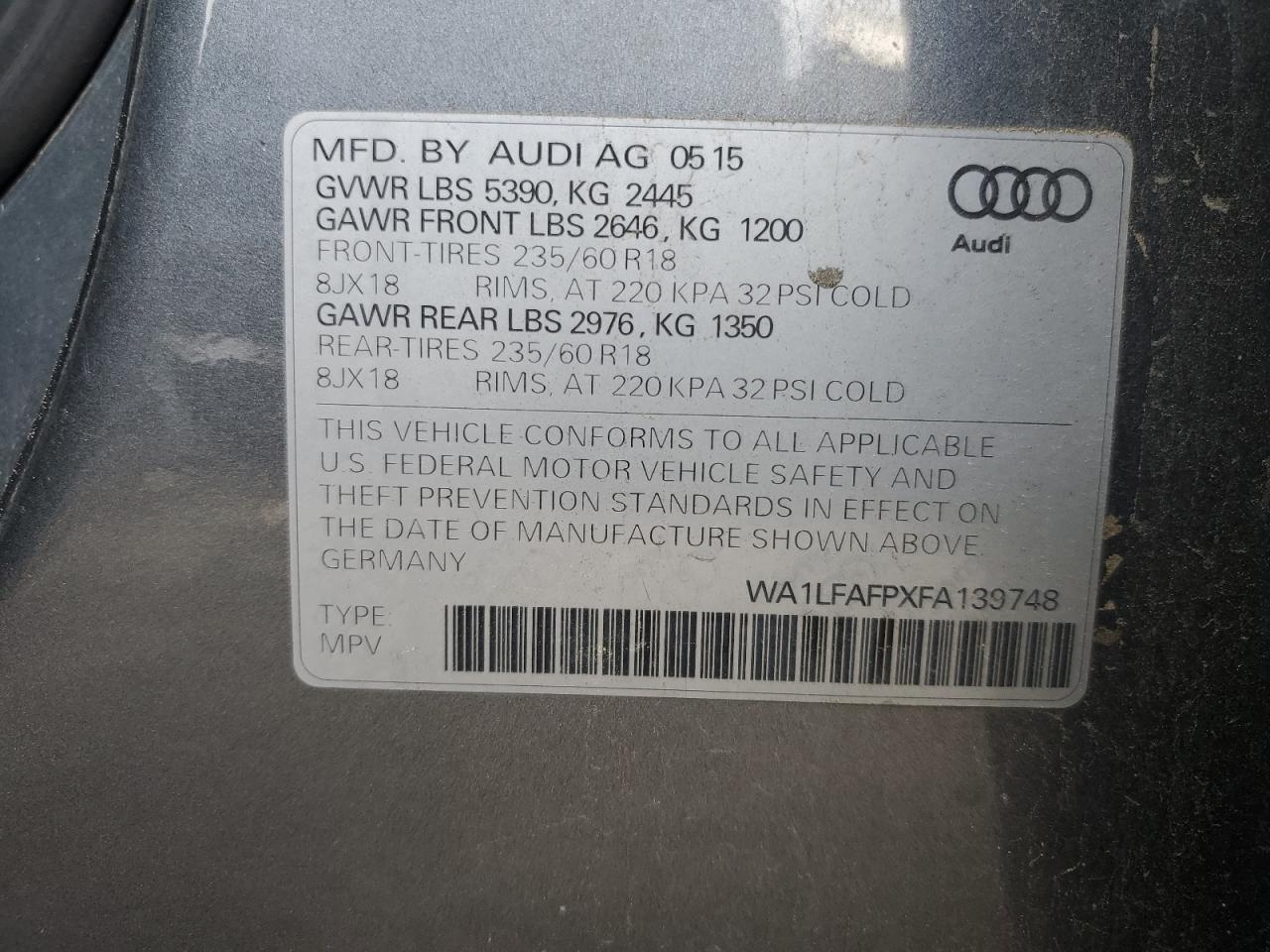 AUDI Q5 PREMIUM PLUS