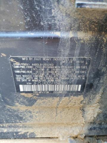 2015 SUBARU FORESTER 2 - JF2SJADC5FH502496