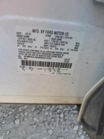 2021 FORD EDGE SEL - 2FMPK4J90MBA61555