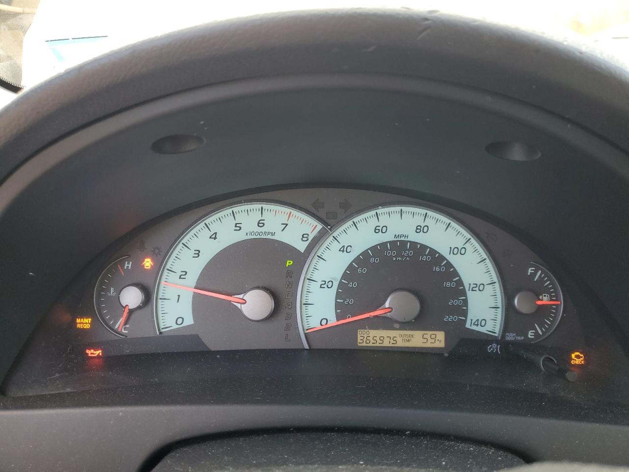 Lot #3308215167 2009 TOYOTA CAMRY BASE