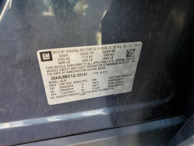 2018 GMC TERRAIN SLE - 3GKALMEX7JL128141