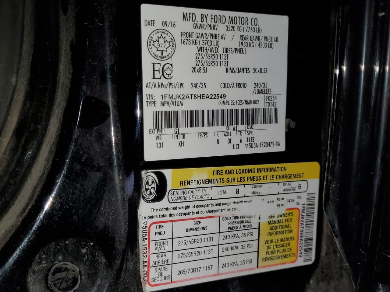 FORD EXPEDITION EL LIMITED