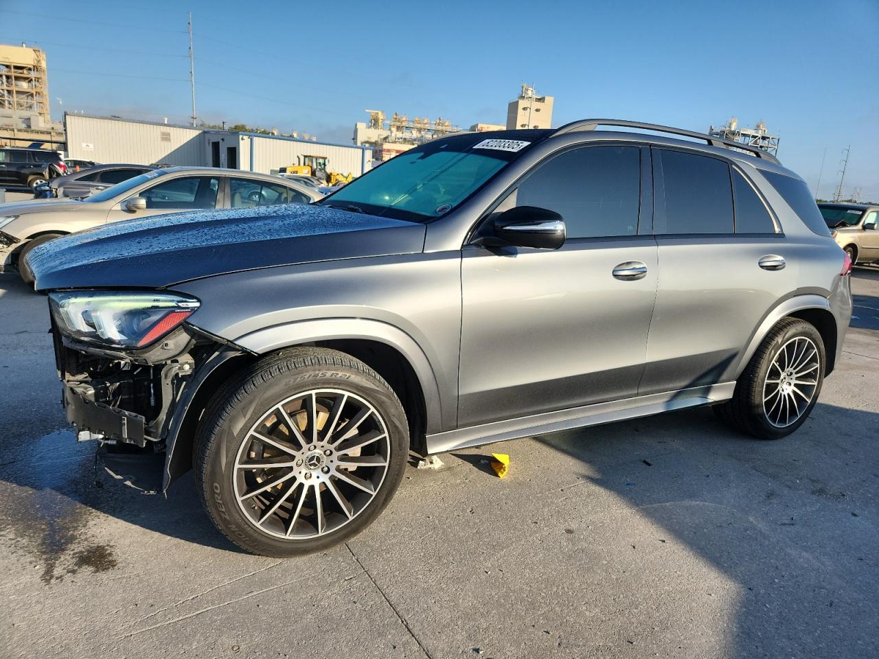 Lot #3316093254 2021 MERCEDES-BENZ GLE 350