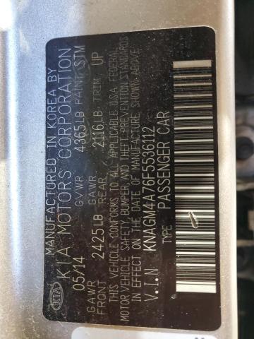 2015 KIA OPTIMA LX #3260480564