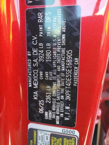 2025 KIA K4 LX #3302799001