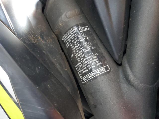 2022 TRIUMPH MOTORCYCLE STREET TRIPLE - SMTA554SXNTAZ2758