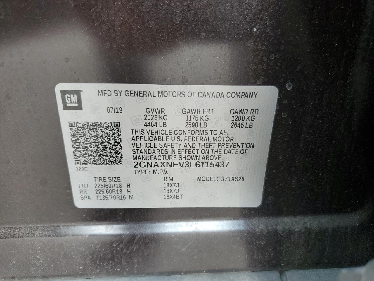 CHEVROLET EQUINOX PREMIER