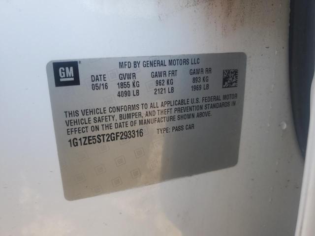 2016 CHEVROLET MALIBU LT #3282492887