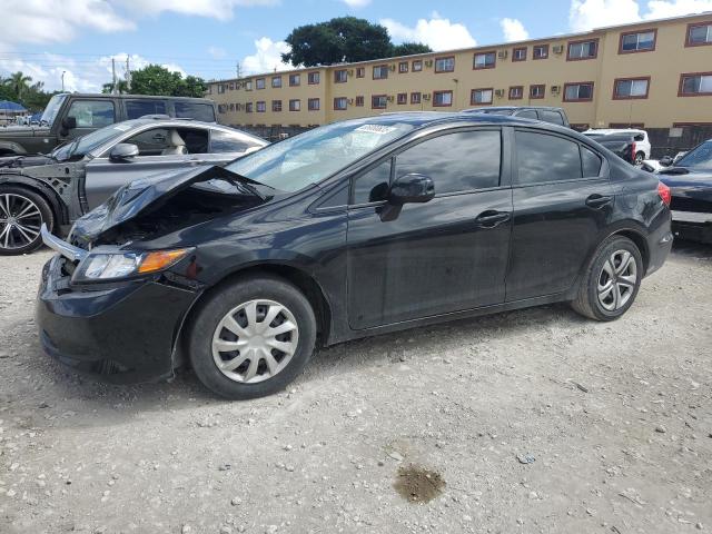 Global Auto Auctions: 2012 HONDA CIVIC LX