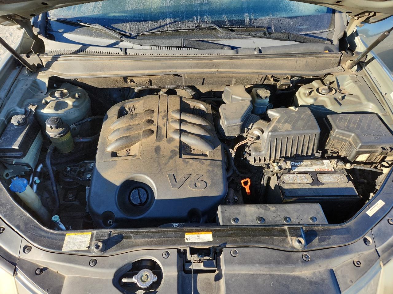 Lot #3302706015 2009 HYUNDAI SANTA FE S