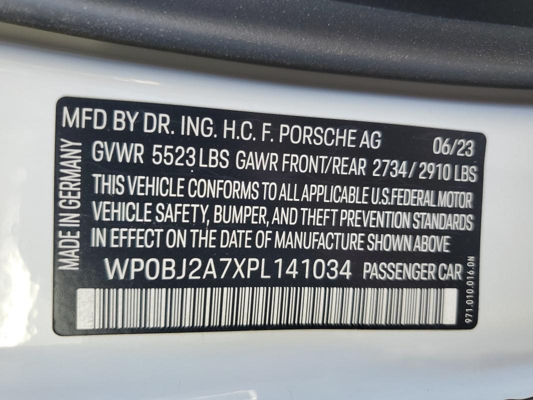 2023 PORSCHE PANAMERA 4 #3305638718