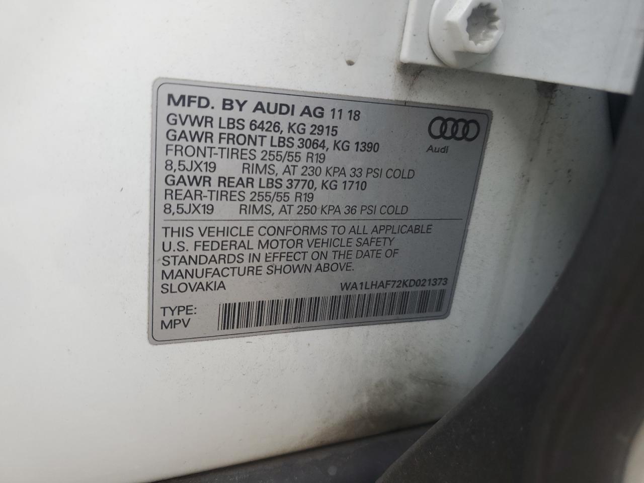 AUDI Q7 PREMIUM PLUS