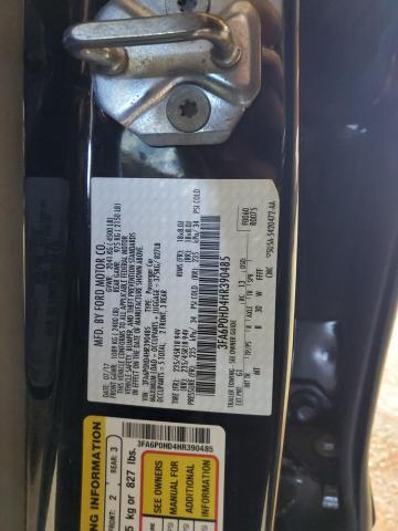 2017 FORD FUSION SE 3FA6P0HD4HR390485