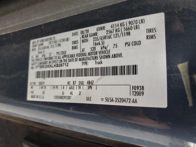 2020 FORD TRANSIT #3310392958