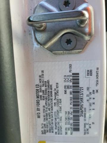 2017 FORD FUSION SE 3FA6P0H75HR137721