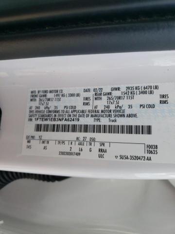 2022 FORD F150 SUPER #3301846349