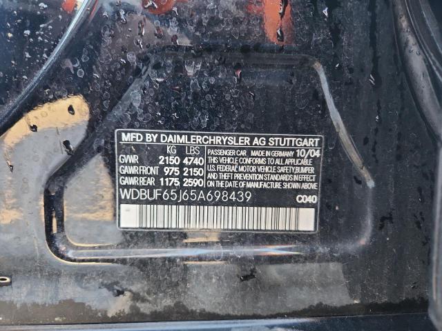 2005 MERCEDES-BENZ E 320 #3287643029