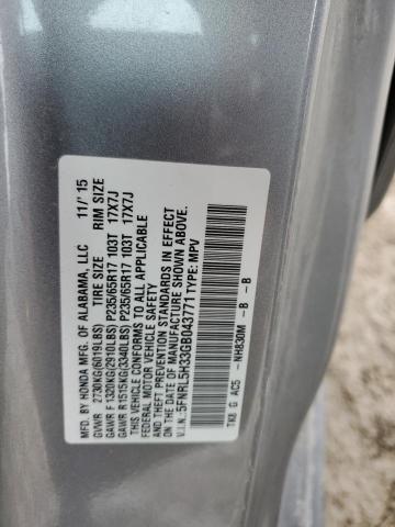 2016 HONDA ODYSSEY SE 5FNRL5H33GB043771