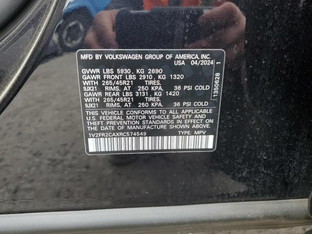 2024 VOLKSWAGEN ATLAS SEL #3291295498