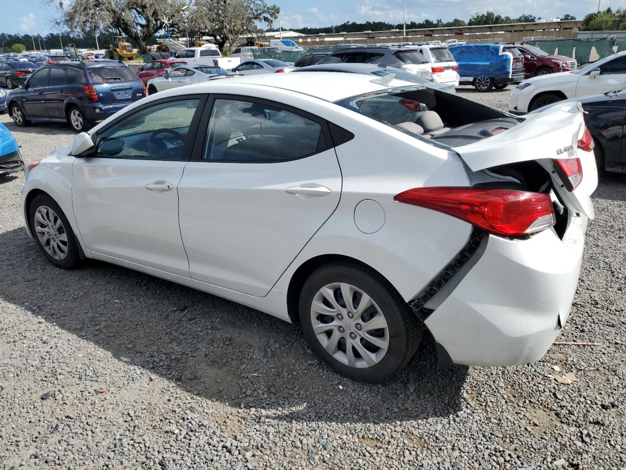 Lot #3316721433 2013 HYUNDAI ELANTRA GLS