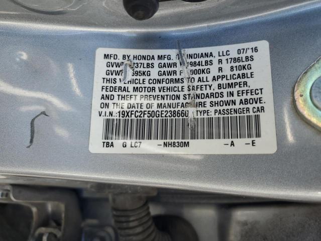 2016 HONDA CIVIC LX #3304500522