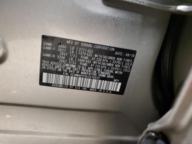 2019 SUBARU ASCENT LIM #3297005346