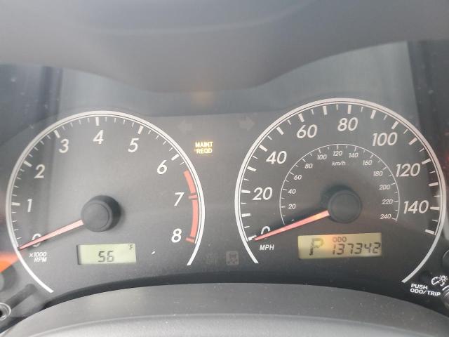 2010 TOYOTA COROLLA BA #3304864541