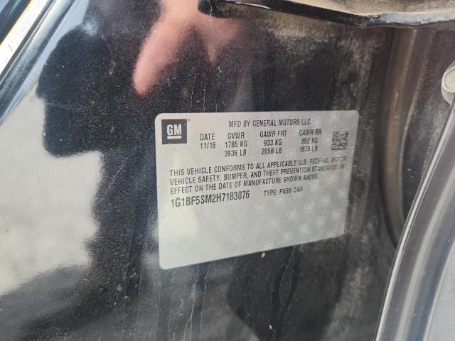 2017 CHEVROLET CRUZE PREMIER - 1G1BF5SM2H7183076