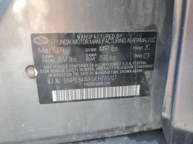 2019 HYUNDAI SONATA LIM - 5NPE34AF5KH785127