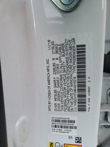 2019 HONDA ACCORD SPO #3308419288