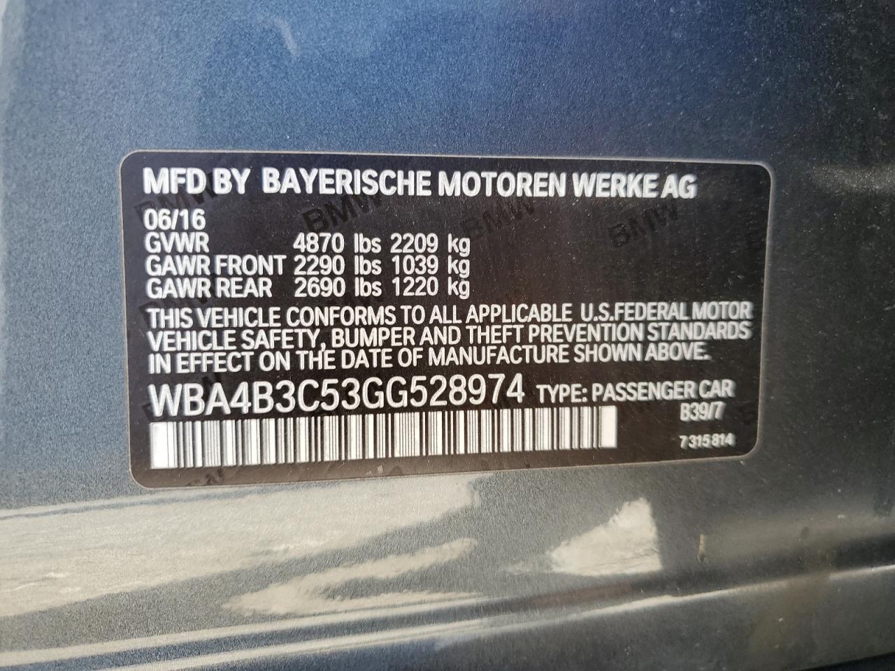 BMW 4 SERIES XI GRAN COUPE