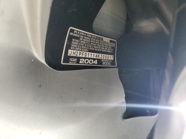 2004 HONDA FSC600 D JH2PF01114K200617
