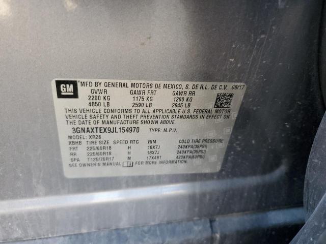 2018 CHEVROLET EQUINOX LT #3302734002