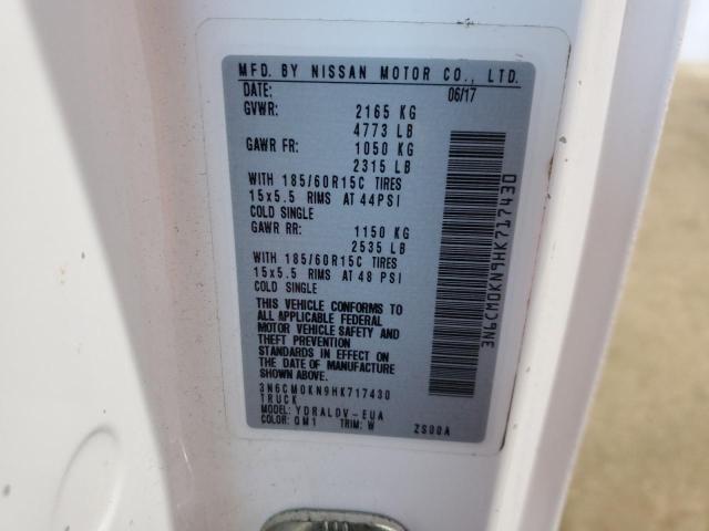 2017 NISSAN NV200 2.5S #3308468285