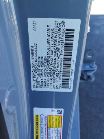 2021 HONDA ACCORD SPO #3301933486