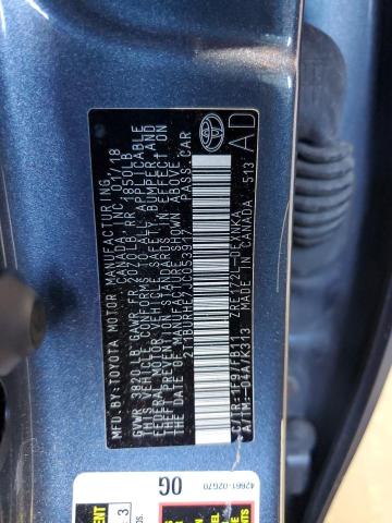 2018 TOYOTA COROLLA L #3268326033