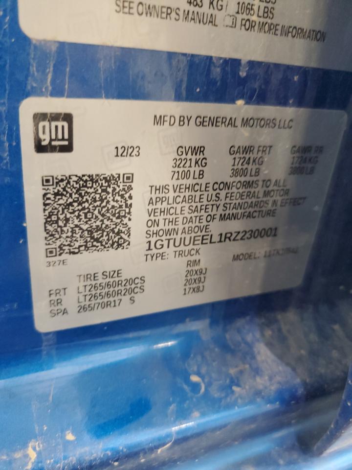 GMC SIERRA 1500 K1500 AT4