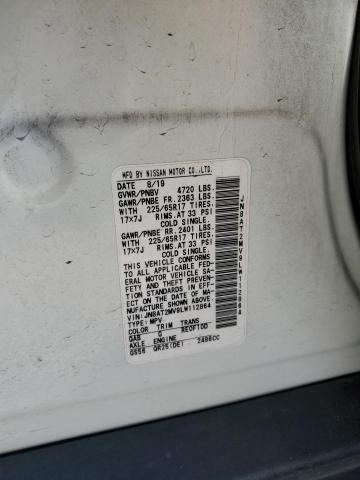 2020 NISSAN ROGUE S #3302744008