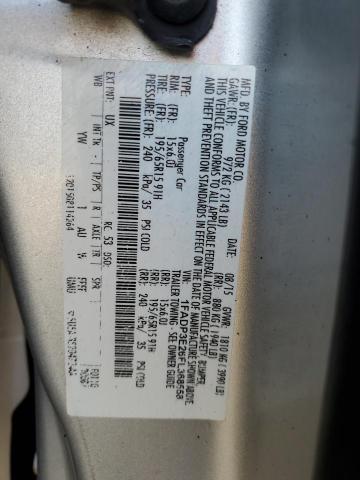 2015 FORD FOCUS S 1FADP3E26FL368558