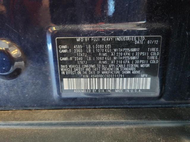 2013 SUBARU OUTBACK 2. #3309776838