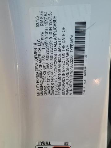 2023 HONDA ODYSSEY EL #3285589271