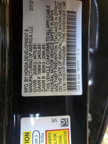 2021 HONDA ACCORD SPO - 1HGCV2F36MA024896