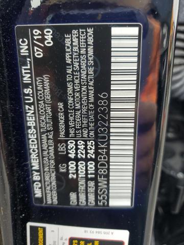 2019 MERCEDES-BENZ C 300 #3303924719