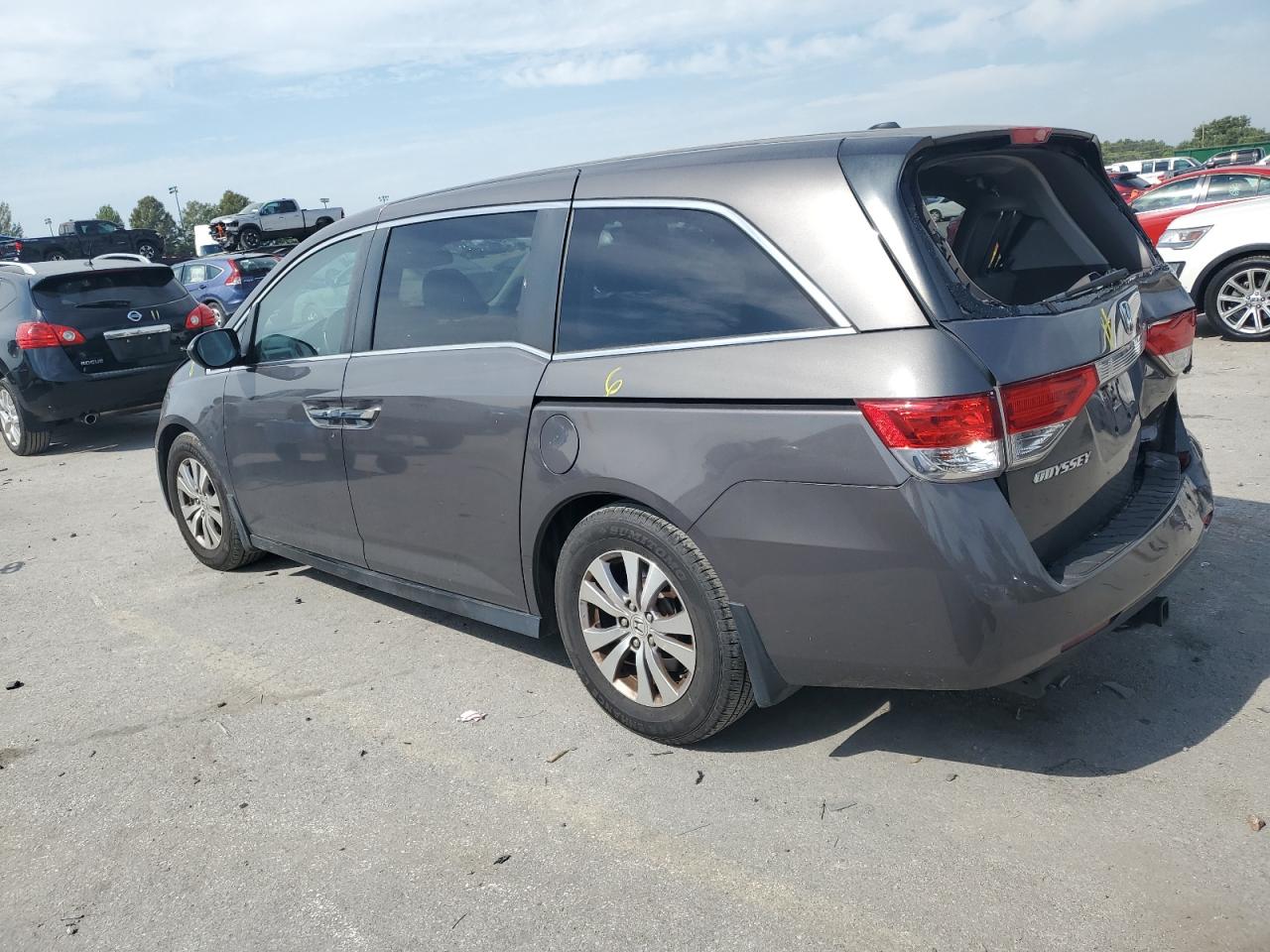 Lot #3281544391 2016 HONDA ODYSSEY EXL