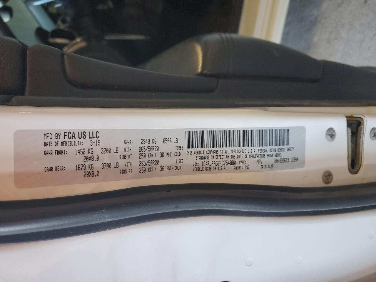 JEEP GRAND CHEROKEE LAREDO